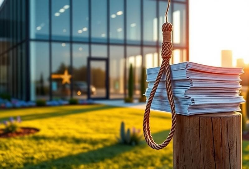 Modern Houston real estate tax office with Texas bluebonnets, cacti, and a decorative lasso.