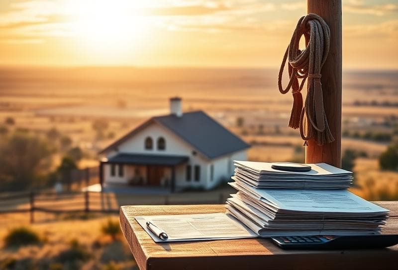 Modern Houston suburban home with a lasso on a wooden fence, blending Texas heritage and